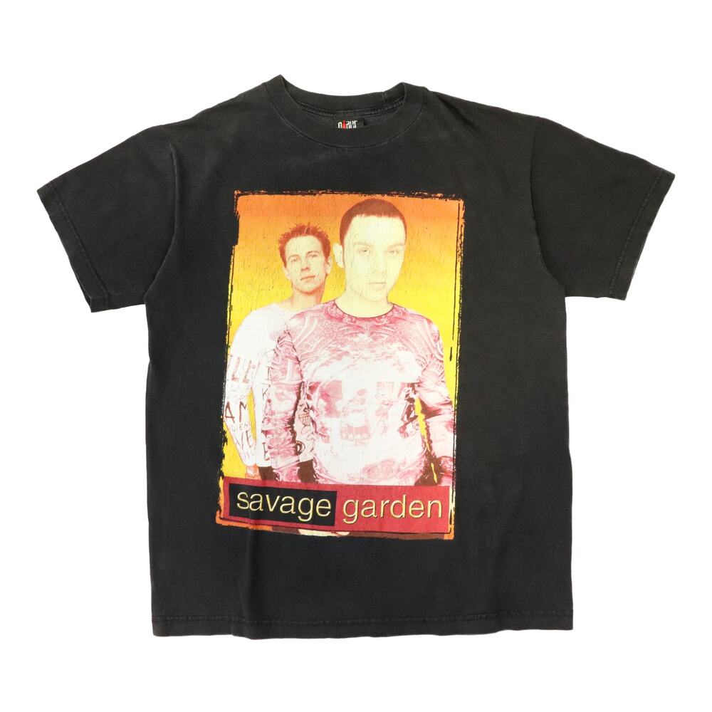 Vintage Giant Savage Garden Tour Black T-Shirt Size M 90s